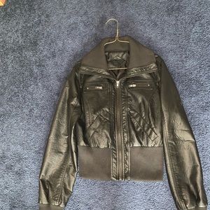 Leather jacket